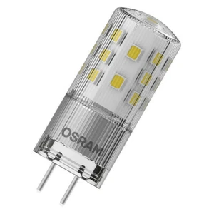Osram LED Leuchtmittel Stiftsockellampe 4W = 40W GY6,35 klar 12V 470lm warmweiß - Bild 1 von 1