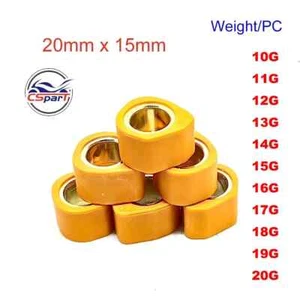 20x15 Racing Polygon Variator Roller Weight 8G~20G for PCX 125 150 160 SPI CLICK - Foto 1 di 19