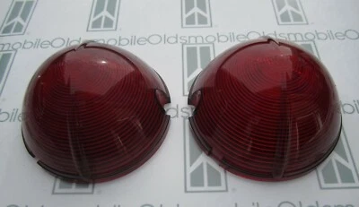 Lentes de luz trasera Oldsmobile 98 1950-1951. Guía de pares R-30 Impresión Correct Color Foto 1 de 4