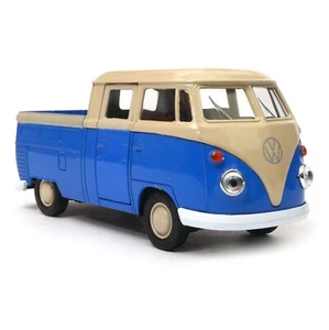Volkswagen T1 Double Cabin Pick Up German Car Model Diecast 1:34-1:39 Welly - Picture 1 of 8