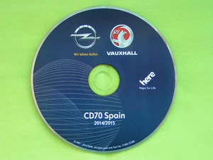 NAVIGATION OPEL CD 70 NAVI SPANIEN 2015 ZAFIRA ASTRA CORSA SIGNUM VECTRA MERIVA - Bild 1 von 1