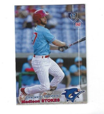 2019 Clearwater Threshers (Single A-Philadelphia Phillies) Madison Stokes