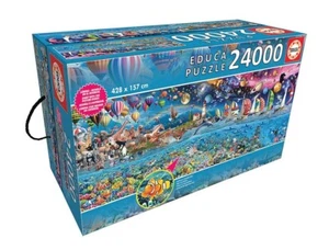 NEW Educa Jigsaw Puzzle 24 000 Pieces 13434 Life, The Great Challenge - Foto 1 di 2