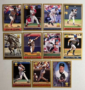 1998 Topps All Star Rookie Team subset 11 cards Gold Cup (Rolen, Jones, Nomar) - Picture 1 of 1