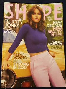 Shape Magazine Jan/Feb 2020: Felicity Jones, Winter Workouts and more featured - Foto 1 di 12