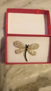 Libelle Brosche Schmuck - Bild 1 von 2