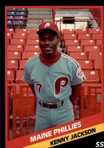 1988 Maine Phillies CMC #17 Kenny Jackson