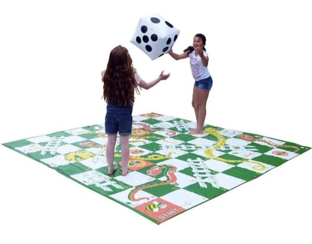 Gamie Wooden Snakes and Ladders Board Game, Conjunto Completo com  Tabuleiro, 4 Pegs e 1 Die, Diversão Clássica para Noite de Jogo em Família  e Sala de Aula, Melhor Ideia de Presente