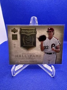2005 Upper Deck Hall of Fame Steve Carlton Seasons Cy Young #/5 SSP 🔥 Phillies - Picture 1 of 2
