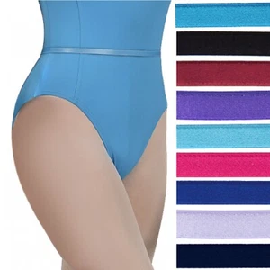 BRANDNEU ROCH VALLEY DAMEN MÄDCHEN ELASTISCHE TAILLENGÜRTEL BALLETT TANZHAHN 1NRBC - Bild 1 von 11