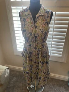 Vestido de Verano Seasalt Lavanda Crayón Mar Crudo Talla 10 Nuevo con Etiquetas - Imagen 1 de 8