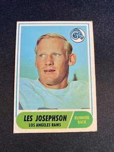 1968 TOPPS FOOTBALL #53 LES JOSEPHSON!! $1 SHIPPING!! - Picture 1 of 2
