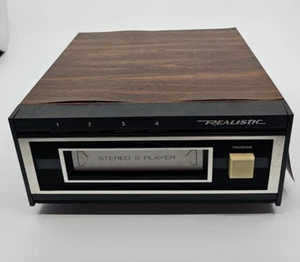 Vintage Realistic Model 14-935 TR-169 Stereo 8-Track Player Play Deck UNTESTED - Picture 1 of 8