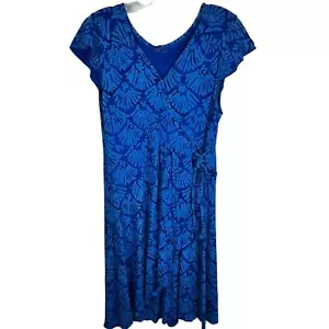 Fresh Produce Vestito Donna Blu Casual Avvolgente Medium - Foto 1 di 5