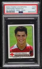 2005 Panini Champions of Europe 1955-2005 Cristiano Ronaldo #228 PSA 9 MINT