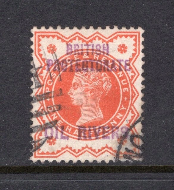 Protectorado OIL RIVERS SG#1 Fournier FORGERY Foto 1 de 2