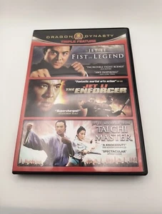 MARTIAL ARTS DVD LOT 3 EA DRAGON DYNASTY 3 DISC THE MAN W/ IRON FISTS AND HERO - Picture 1 of 8