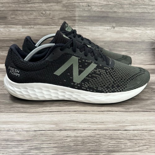 Scarpe da corsa basse sportive New Balance Fresh Foam Rise da uomo 11 5 nere MRISEGG