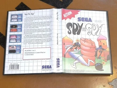 ## Sega Master System - Spy vs.Spy - Top / Ms Game ## - Image 1 of 2