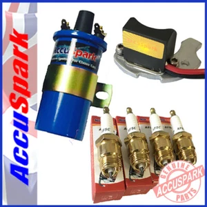 Ford Pinto uprated Electronic ignition pack Bosch ,Inc Fast Road coil and Plugs  - Picture 1 of 8