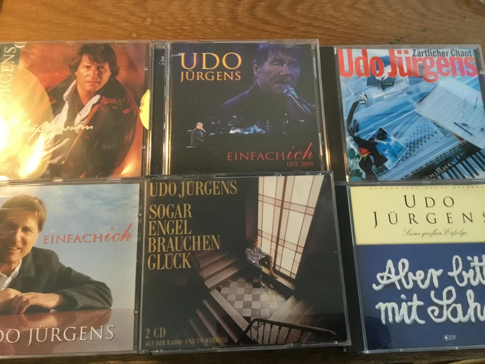 Udo Jürgens [8 CD] Einfach Ich + Cafe Größenwahn + Sogar Engel + Chaot+Live 2009 - Bild 1 von 1