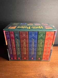 Harry Potter Complete Softcover Book Set 1-7 Collection Never Opened - Picture 1 of 7