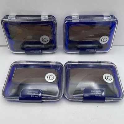 Pack of 4 New Covergirl Eye Enhancers Brown Smolder 740 Eye Shadow Blue Packing - Image 1 of 3