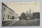 cartolina piacenza tram largo cavallotti via alberoni viaggiata 1916 formato pic