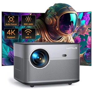 [Auto Focus/Keystone] 4K Projector with WiFi 6 and Bluetooth 5.2, FHD Native ... - Bild 1 von 7