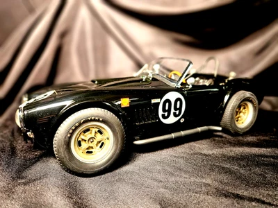 GMP Shelby Cobra 289 Factory Team Cobra Black No. 99 1:12 Scale Inv. #4846 - Image 1 of 4