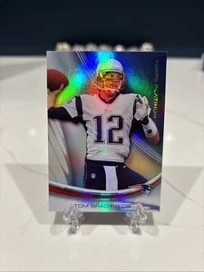 Tom Brady 2013 TOPPS PLATINUM REFRACTOR #74 INVEST GOAT HOF MVP TB12 - Foto 1 di 2