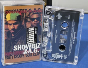 Showbiz & A.G. Party Groove Soul Clap Cassette Maxi Single Hip Hop Rap OOP 1992 - Picture 1 of 2