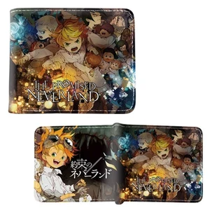 The Promised Neverland - Running from Farm 4.5" Wallet NEW Yakusoku no Nebarando - Picture 1 of 2