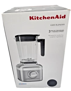 KitchenAid KSB4028BM Variable Speed Blender – Black Matte w/ Tamper -Brand New - Picture 1 of 6