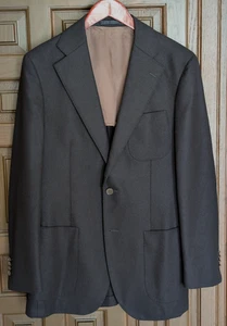 Abrigo Deportivo SUITSUPPLY Havana Calce Ajustado Lana Sólida, Azul Oscuro, Talla 38 R (48 EU) - Imagen 1 de 10