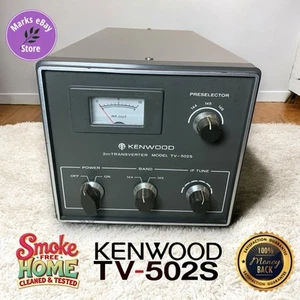 L👀K Rare Kenwood TV-502S Transverter for TS-520 & TS-802 Transceivers Works - Zdjęcie 1 z 7