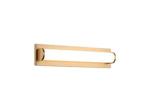 Jensen 1-Light LED Wall Sconce in Aged Gold - Picture 1 of 2