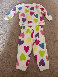 Kidgets Herz Jogginganzug Gr. 2T - Bild 1 von 5