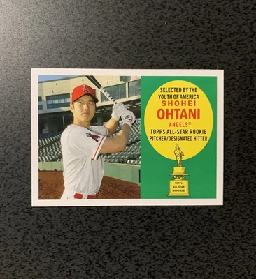 2020 Topps Archives Shohei Ohtani #60AR-SO 1960 All-Star Rookie - Image 1 of 2