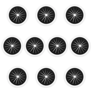 10 Pcs Desktop -Kabelbox Plastikkabelabdeckung Kabellochabdeckung - Bild 1 von 12