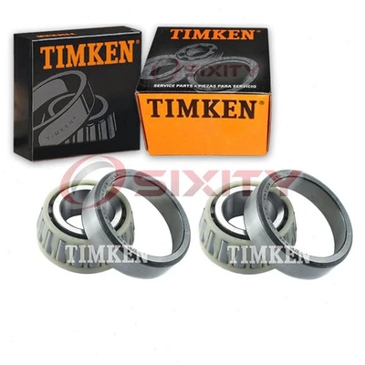 2 pc Timken Front Outer Wheel Bearing and Race Sets for 1982-1987 Buick ra - Image 1 of 4