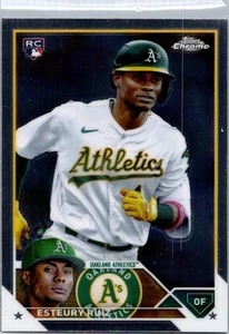 2023 Topps Chrome - Esteury Ruiz #99 (RC) - Picture 1 of 2