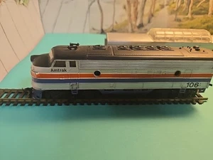 Vintage HO Scale #106 Amtrak  Locomotive Life Like & Silver Inn 8053  - Picture 1 of 16
