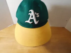 Oakland A's Athletics Baseball Cap Strapback Youth Hat Green OC Sports - Picture 1 of 8