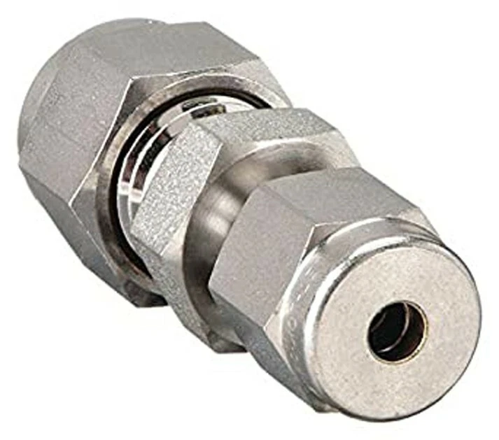 fitok valve and fittings stainless steel reducing union 1/4" inch x 1/8" inch - Image 1 of 1