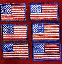 American Flag Scouting Patch Boy Scout of America BSA Vintage Lot of 6