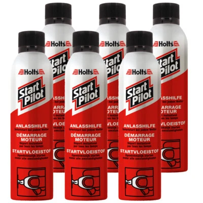 Spray de arranque Holts Startpilot 6x 200 ml spray de arranque en frío ayuda de arranque - Imagen 1 de 2