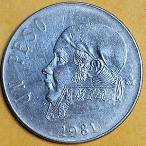 1981 Mexico Peso Free Shipping - Picture 1 of 4