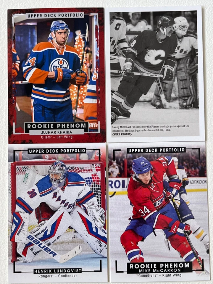 2015-16 Upper Deck Portfolio  Base  / ROOKIES  Pick From List !! - Image 1 of 1