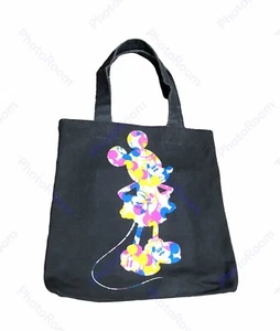 Bolso de Mano Minnie Mouse Silhouette de Lona Disney Couture por Loop Negro Aspecto Desteñido - Imagen 1 de 7